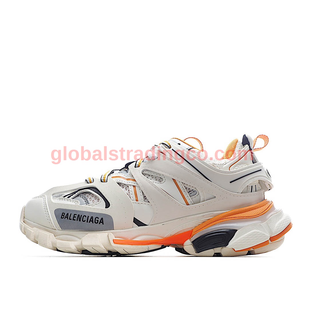 Balenciaga Sneaker Tess S.Gomma Maille White Orange